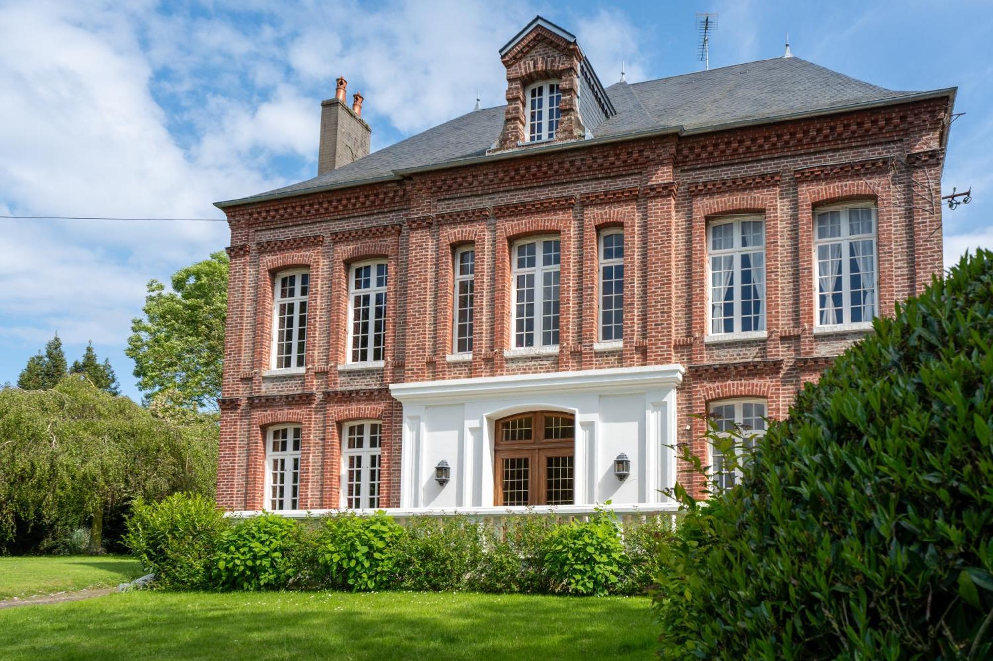 Bed and Breakfast Le Manoir De La Belle Epoque Béthencourt-sur-Mer Exterior foto