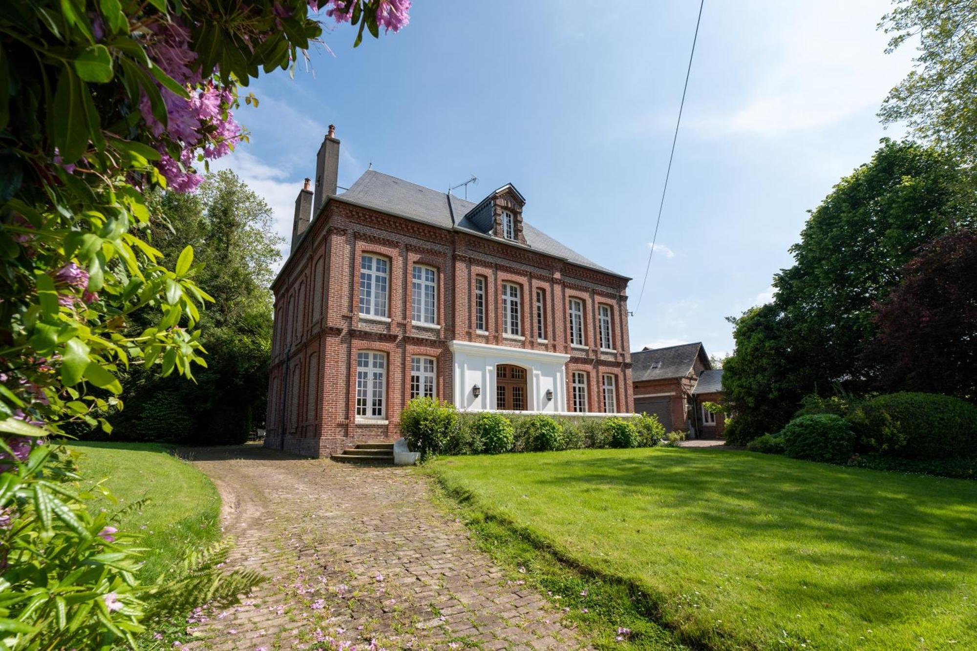 Bed and Breakfast Le Manoir De La Belle Epoque Béthencourt-sur-Mer Exterior foto