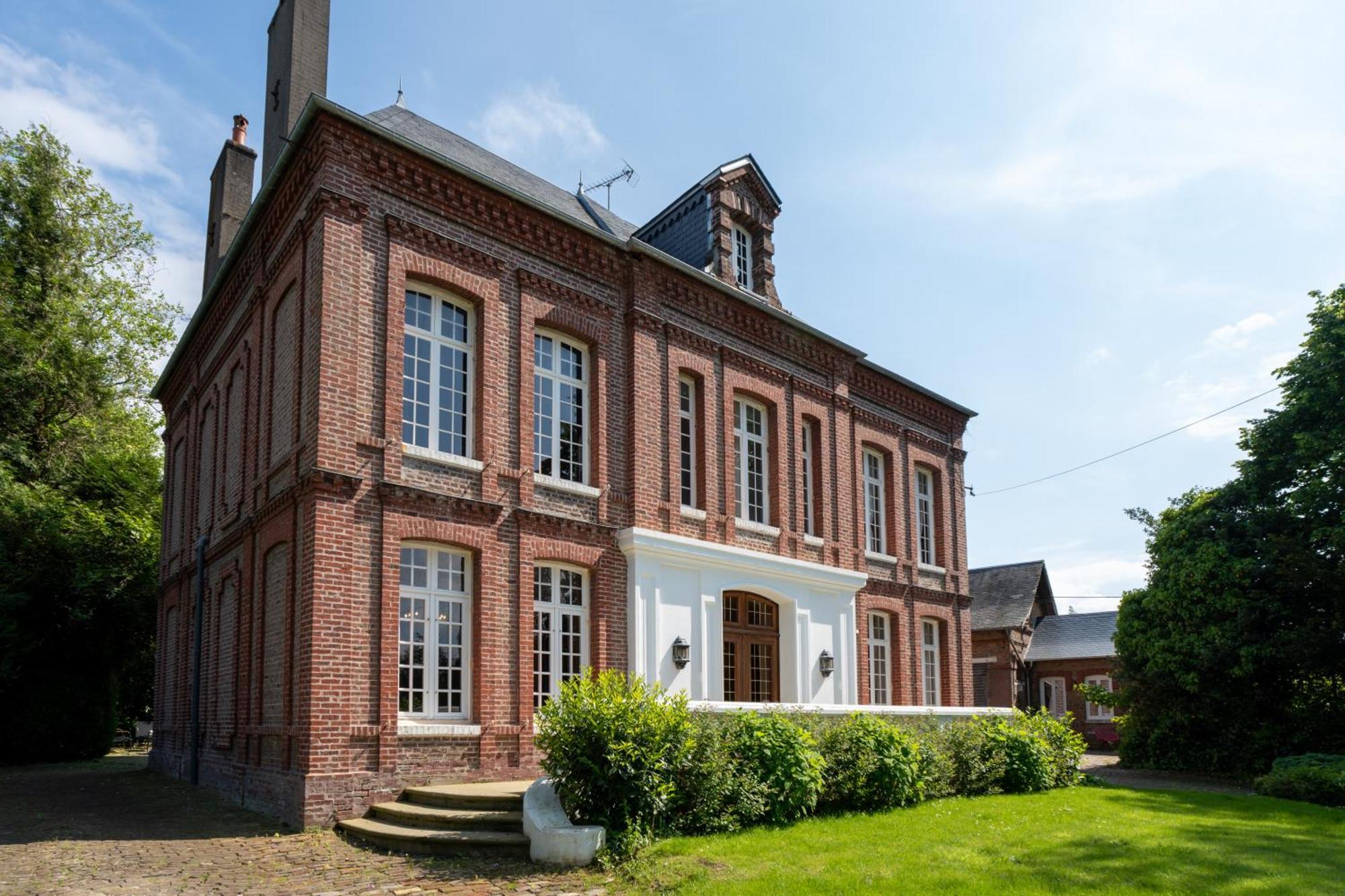 Bed and Breakfast Le Manoir De La Belle Epoque Béthencourt-sur-Mer Exterior foto